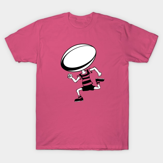 Rugby Girl T-Shirt by atomguy